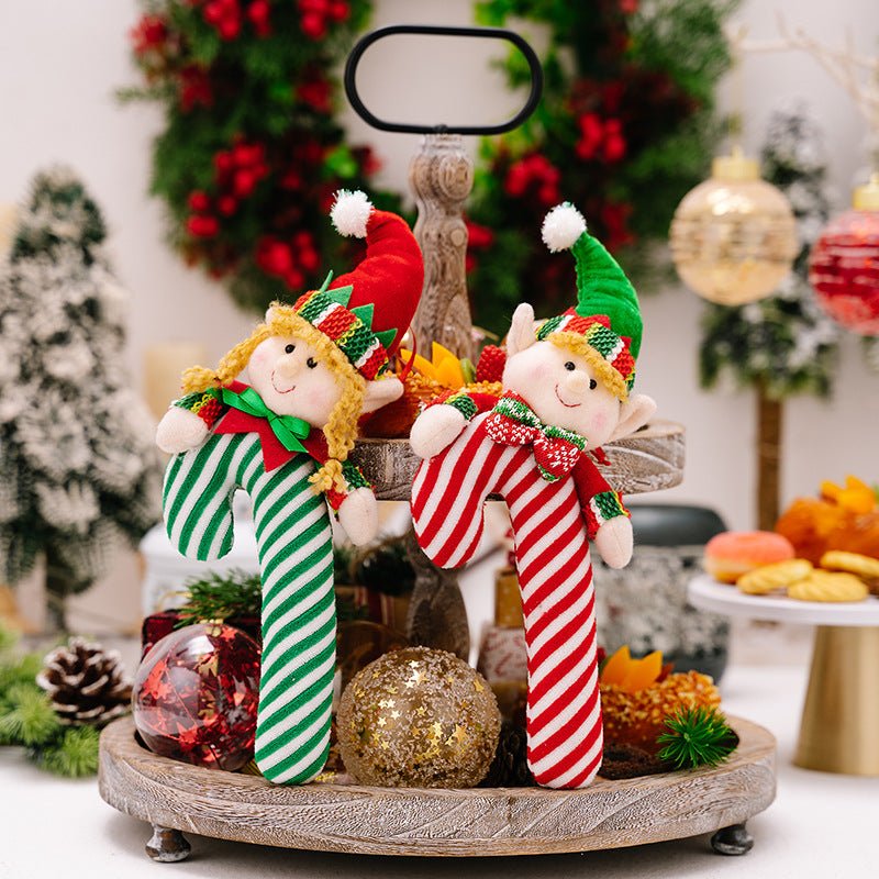 Christmas Candy Cane Hanging Ornament - Bella Blue Styles