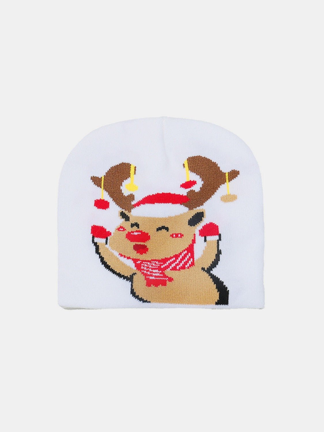 Christmas Pattern Knit Hat - Bella Blue Styles
