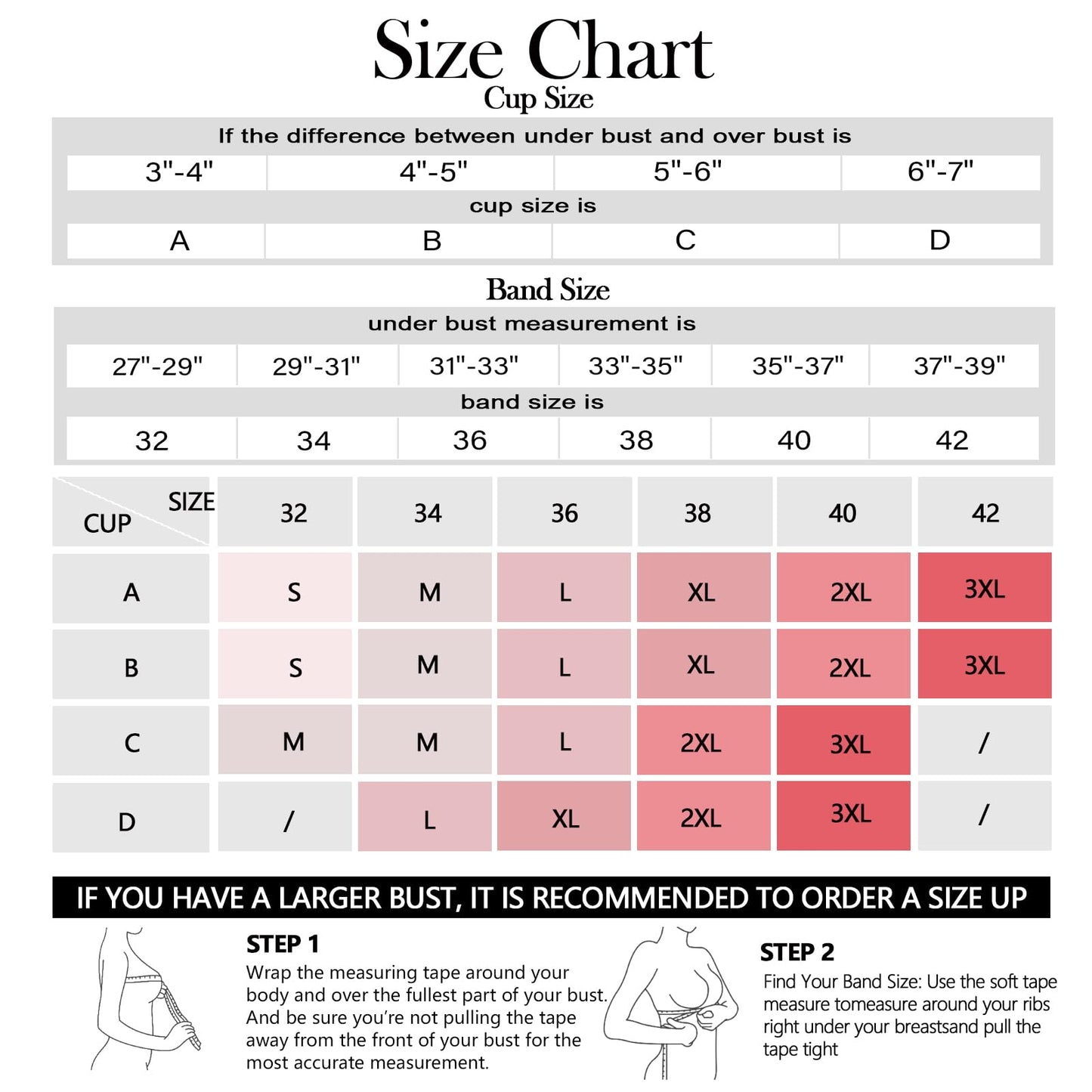 OEAK Womens Seamless Push Up Bras No Underwire Full Coverage Comfortable Bra V Neck Bralettes Wireless Everyday Bra Black,2XL