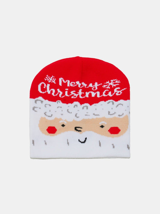 Christmas Pattern Knit Hat - Bella Blue Styles