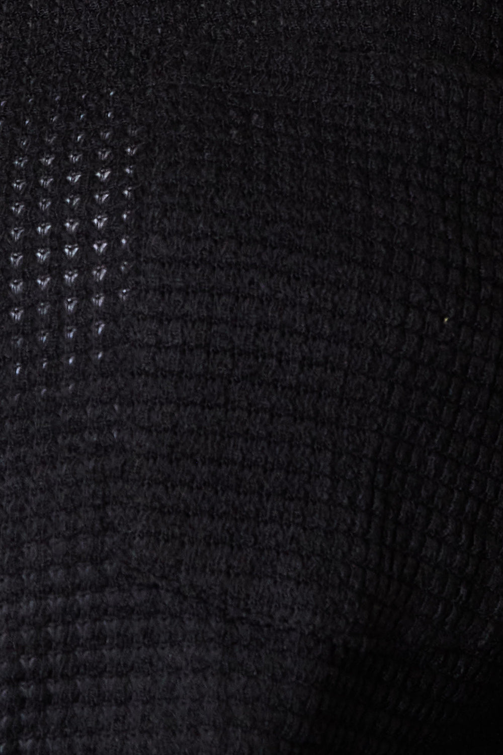 Double Take Waffle - Knit Collared Neck Dropped Shoulder Shirt - Bella Blue Styles