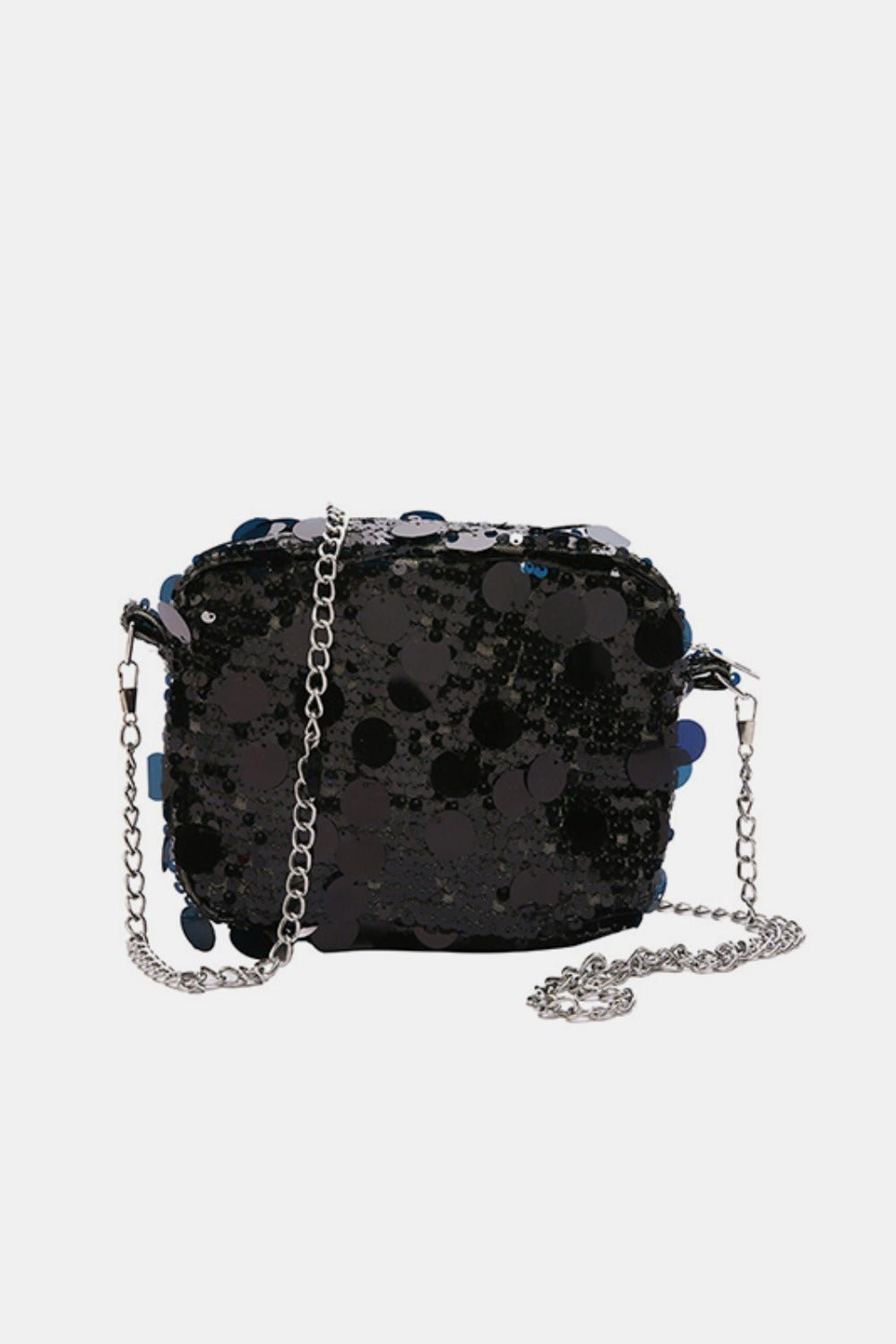 Sequin Chain Shoulder Bag - Bella Blue Styles