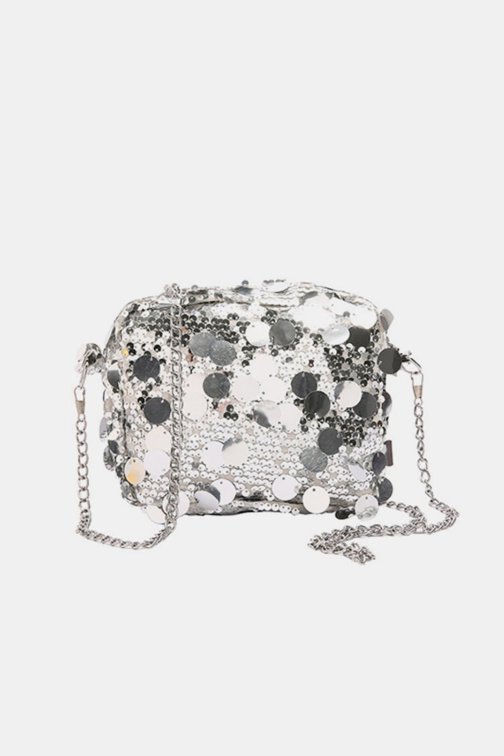 Sequin Chain Shoulder Bag - Bella Blue Styles